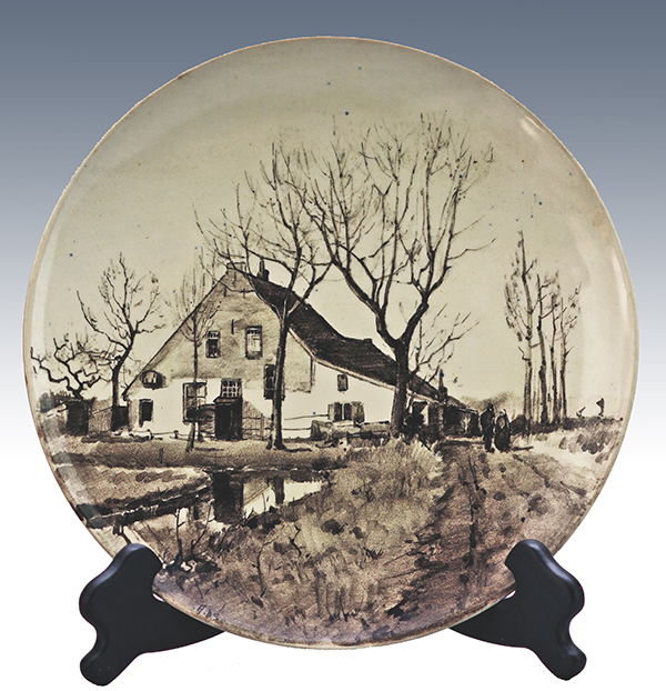Nr.: 264, Already sold :  a Rozenburg wall plate