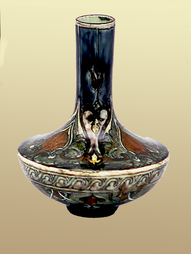 Nr.: 331, On offer a Holland Utrecht Discus vase