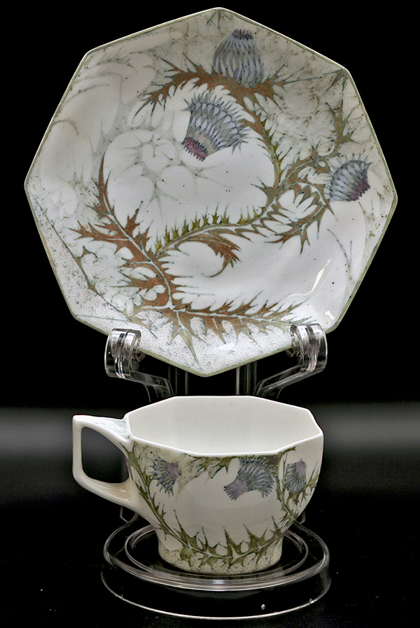Nr.: 387, Already sold : a Rozenburg Eggshell Cup and saucer