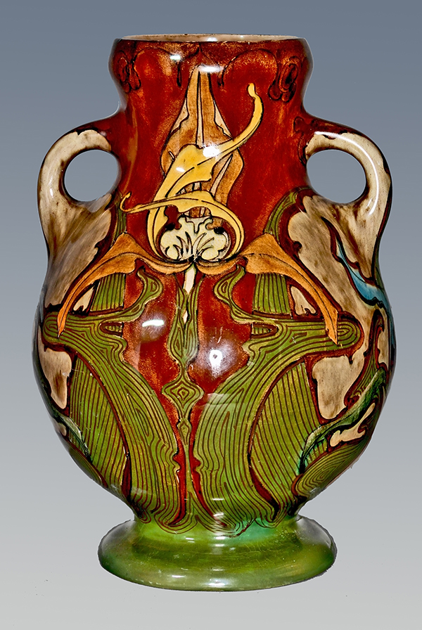 Nr.: 425, Already sold : a Rozenburg Vase with 2 ears