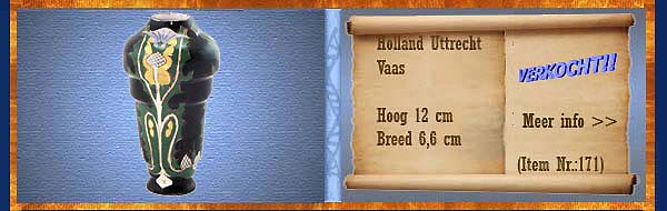 Nr.: 171, Reeds verkocht : sieraardewerk van Holland Utrecht