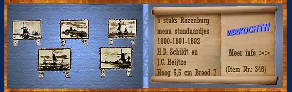 Nr.: 346, Reeds verkocht : sieraardewerk van Rozenburg