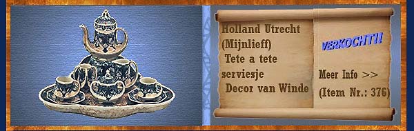 Nr.: 376, Reeds verkocht : sieraardewerk van Holland Utrecht