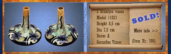 Nr.: 308,  Already sold: Decorative pottery of Brantjes