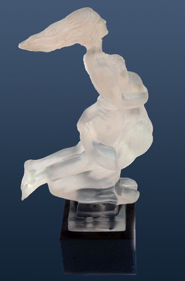 Nr.: 134, Te koop aangeboden glaskunst van Amoretti, Omschrijving: Glas Sculptuur, Hoog 28 cm , Periode: Onbekend, Les Amoureux, 