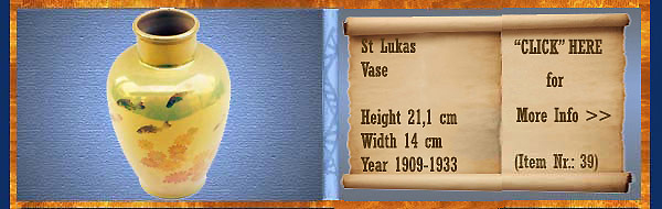 Nr.: 39, sale of a St. Lukas vase