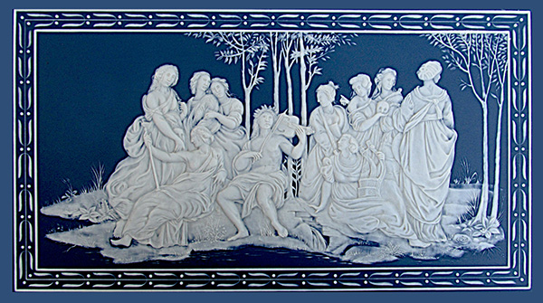 Nr.: 125, On offer a Tile (relief) Villeroy en Boch