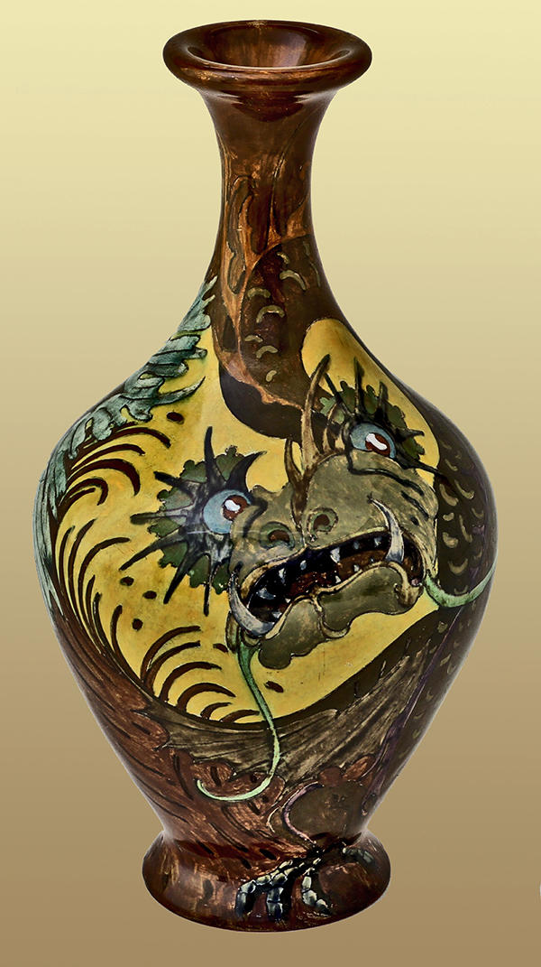 Nr.: 345, Already sold :
 a Rozenburg sea snake vase
