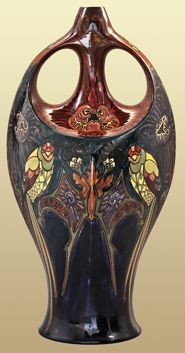 Nr.: 398, Already sold : a Rozenburg Vase with 2 ears