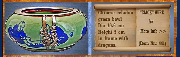 Nr.: 441, On offer decorative  chinese bowl
